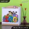 Komoda Happy K07 - ZOO (Barva bílá)