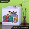 Komoda Happy K07 - ZOO (Barva bílá)