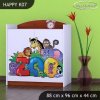 Komoda Happy K07 - ZOO (Barva bílá)