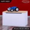 Box na hračky Happy KNZ01 - bez motivu (Barva bílá)