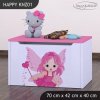 Box na hračky Happy KNZ01 - čarodějka (Barva bílá)