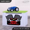 Box na hračky Happy KNZ01 - ferrari (Barva bílá)