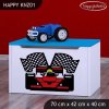 Box na hračky Happy KNZ01 - ferrari (Barva bílá)