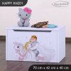 Box na hračky Happy KNZ01 - princ na bílém koni (Barva bílá)