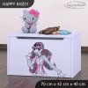 Box na hračky Happy KNZ01 - monster toralei (Barva bílá)
