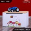 Box na hračky Happy KNZ01 - včelka (Barva bílá)