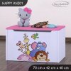 Box na hračky Happy KNZ01 - safari (Barva bílá)