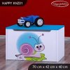 Box na hračky Happy KNZ01 - slimák (Barva bílá)