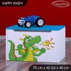 Box na hračky Happy KNZ01 - drak (Barva bílá)