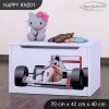 Box na hračky Happy KNZ01 - formule (Barva bílá)
