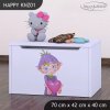 Box na hračky Happy KNZ01 - zamilovaný skřítek (Barva bílá)