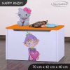 Box na hračky Happy KNZ01 - zamilovaný skřítek (Barva bílá)