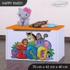 Box na hračky Happy KNZ01 - ZOO (Barva bílá)