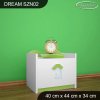 Noční stolek Dream SZN02 - ovečka (Barva bílá)