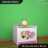 Noční stolek Dream SZN02 - farma (Barva bílá)
