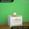 Noční stolek Dream SZN02 - včelka (Barva bílá)
