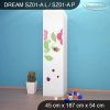 Skříň Dream SZ01 - beruška (Barva bílá, Otevírání dvířek pravé, Vnitřek skříně šatní tyč)