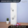Skříň Dream SZ02 - fotbal (Barva bílá, Otevírání dvířek pravé, Vnitřek skříně šatní tyč)