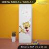 Skříň Dream SZ05 - zvířecí kapela (Barva bílá, Otevírání dvířek pravé, Vnitřek skříně šatní tyč)