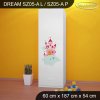 Skříň Dream SZ05 - palác (Barva bílá, Otevírání dvířek pravé, Vnitřek skříně šatní tyč)
