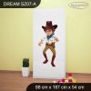Skříň Dream SZ07 - kovboj (Barva bílá, Vnitřek skříně šatní tyč)