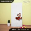 Skříň Dream SZ07 - závodníci (Barva bílá, Vnitřek skříně šatní tyč)