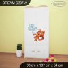 Skříň Dream SZ07 - kočičky (Barva bílá, Vnitřek skříně šatní tyč)
