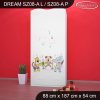 Skříň Dream SZ08 - zvířecí kapela (Barva bílá, Vnitřek skříně šatní tyč)