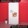 Skříň Dream SZ08 - kočičky (Barva bílá, Vnitřek skříně šatní tyč)