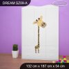 Skříň Dream SZ09 - safari (Barva bílá)