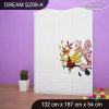 Skříň Dream SZ09 - farma (Barva bílá)