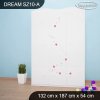 Skříň Dream SZ10 - víla s koníkem (Barva bílá)