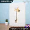 Skříň Dream SZ10 - safari (Barva bílá)