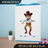 Skříň Dream SZ10 - kovboj (Barva bílá)