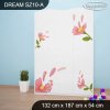 Skříň Dream SZ10 - rozkvetlá louka (Barva bílá)