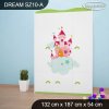 Skříň Dream SZ10 - palác (Barva bílá)