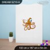 Skříň Dream SZ10 - rybičky (Barva bílá)