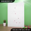 Skříň Dream SZ11 - víla s koníkem (Barva bílá)