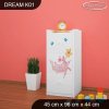 Komoda Dream K01 - víla s koníkem (Barva bílá)