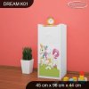 Komoda Dream K01 - pony (Barva bílá)