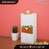 Komoda Dream K01 - závodníci (Barva bílá)