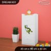 Komoda Dream K01 - rybičky (Barva bílá)