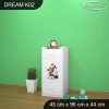 Komoda Dream K02 - kočičky (Barva bílá)