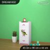Komoda Dream K02 - rybičky (Barva bílá)
