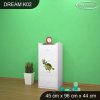 Komoda Dream K02 - rybičky (Barva bílá)