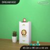 Komoda Dream K02 - lvíček (Barva bílá)