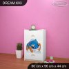 Komoda Dream K03 - dopravní prostředky (Barva bílá)