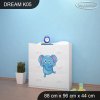 Komoda Dream K05 - zvířátka v ZOO (Barva bílá)