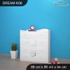 Komoda Dream K06 - ovečka (Barva bílá)