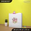 Komoda Dream K07 - farma (Barva bílá)